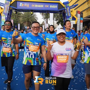 Race photo from ISOPLUS RUN 2026 - JAKARTA