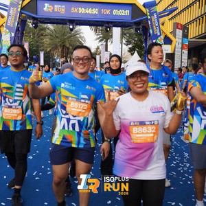 Race photo from ISOPLUS RUN 2026 - JAKARTA