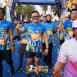 Race photo from ISOPLUS RUN 2026 - JAKARTA