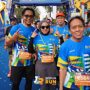 Race photo from ISOPLUS RUN 2026 - JAKARTA