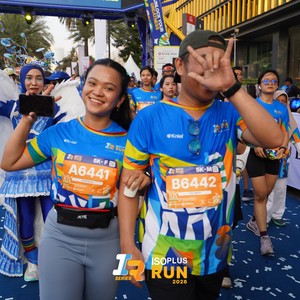 Race photo from ISOPLUS RUN 2026 - JAKARTA
