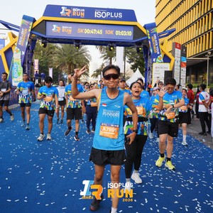 Race photo from ISOPLUS RUN 2026 - JAKARTA