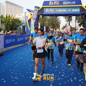Race photo from ISOPLUS RUN 2026 - JAKARTA
