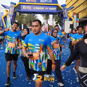 Race photo from ISOPLUS RUN 2026 - JAKARTA