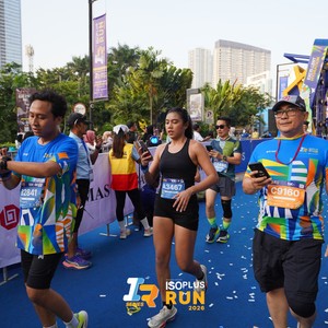 Race photo from ISOPLUS RUN 2026 - JAKARTA