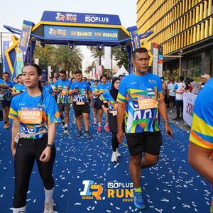 Race photo from ISOPLUS RUN 2026 - JAKARTA