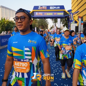 Race photo from ISOPLUS RUN 2026 - JAKARTA