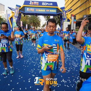 Race photo from ISOPLUS RUN 2026 - JAKARTA