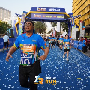 Race photo from ISOPLUS RUN 2026 - JAKARTA
