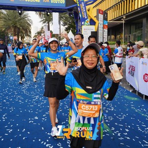 Race photo from ISOPLUS RUN 2026 - JAKARTA