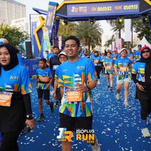 Race photo from ISOPLUS RUN 2026 - JAKARTA