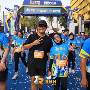 Race photo from ISOPLUS RUN 2026 - JAKARTA