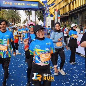 Race photo from ISOPLUS RUN 2026 - JAKARTA
