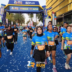 Race photo from ISOPLUS RUN 2026 - JAKARTA