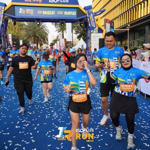Race photo from ISOPLUS RUN 2026 - JAKARTA