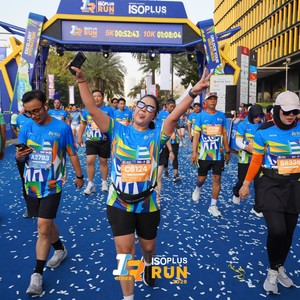 Race photo from ISOPLUS RUN 2026 - JAKARTA