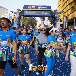 Race photo from ISOPLUS RUN 2026 - JAKARTA