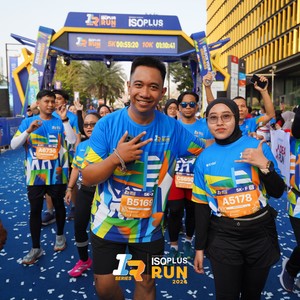 Race photo from ISOPLUS RUN 2026 - JAKARTA