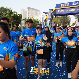 Race photo from ISOPLUS RUN 2026 - JAKARTA