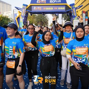 Race photo from ISOPLUS RUN 2026 - JAKARTA