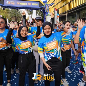 Race photo from ISOPLUS RUN 2026 - JAKARTA