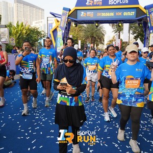 Race photo from ISOPLUS RUN 2026 - JAKARTA
