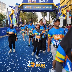 Race photo from ISOPLUS RUN 2026 - JAKARTA