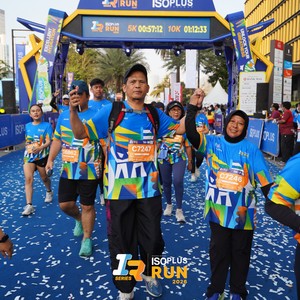 Race photo from ISOPLUS RUN 2026 - JAKARTA