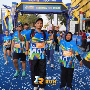 Race photo from ISOPLUS RUN 2026 - JAKARTA