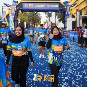 Race photo from ISOPLUS RUN 2026 - JAKARTA