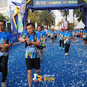 Race photo from ISOPLUS RUN 2026 - JAKARTA