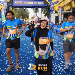 Race photo from ISOPLUS RUN 2026 - JAKARTA