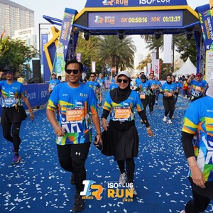 Race photo from ISOPLUS RUN 2026 - JAKARTA