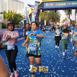 Race photo from ISOPLUS RUN 2026 - JAKARTA