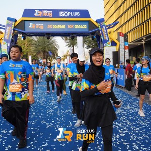 Race photo from ISOPLUS RUN 2026 - JAKARTA