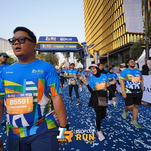 Race photo from ISOPLUS RUN 2026 - JAKARTA