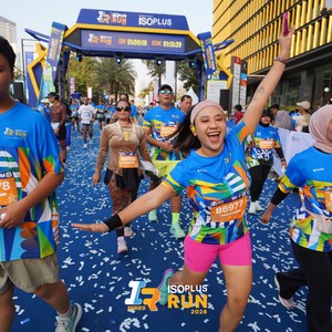Race photo from ISOPLUS RUN 2026 - JAKARTA