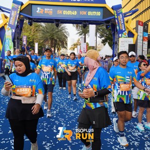 Race photo from ISOPLUS RUN 2026 - JAKARTA