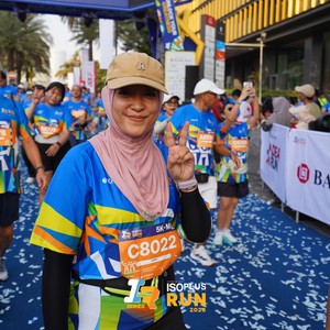 Race photo from ISOPLUS RUN 2026 - JAKARTA