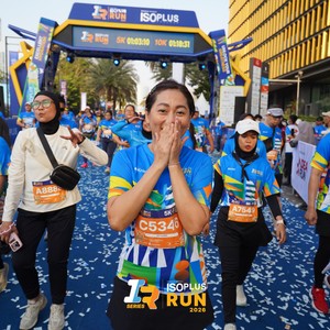 Race photo from ISOPLUS RUN 2026 - JAKARTA