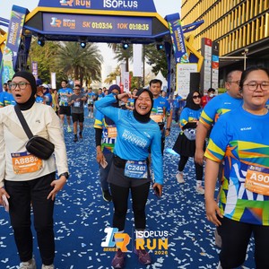 Race photo from ISOPLUS RUN 2026 - JAKARTA