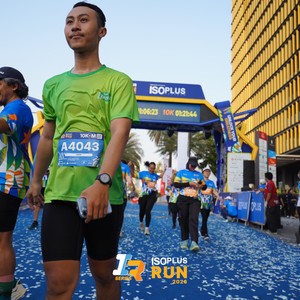 Race photo from ISOPLUS RUN 2026 - JAKARTA