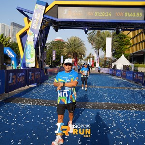 Race photo from ISOPLUS RUN 2026 - JAKARTA