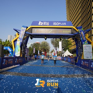 Race photo from ISOPLUS RUN 2026 - JAKARTA