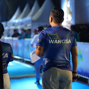 Race photo from BOGORUN 2026