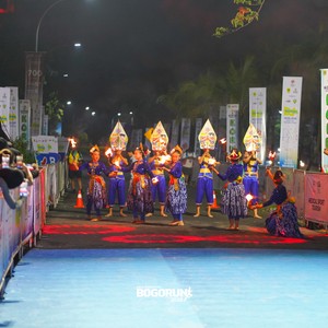 Race photo from BOGORUN 2026