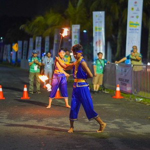 Race photo from BOGORUN 2026