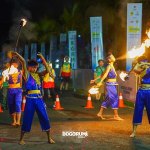 Race photo from BOGORUN 2026