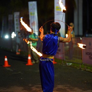 Race photo from BOGORUN 2026
