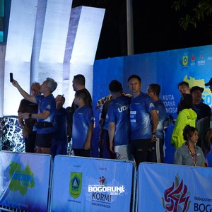 Race photo from BOGORUN 2026